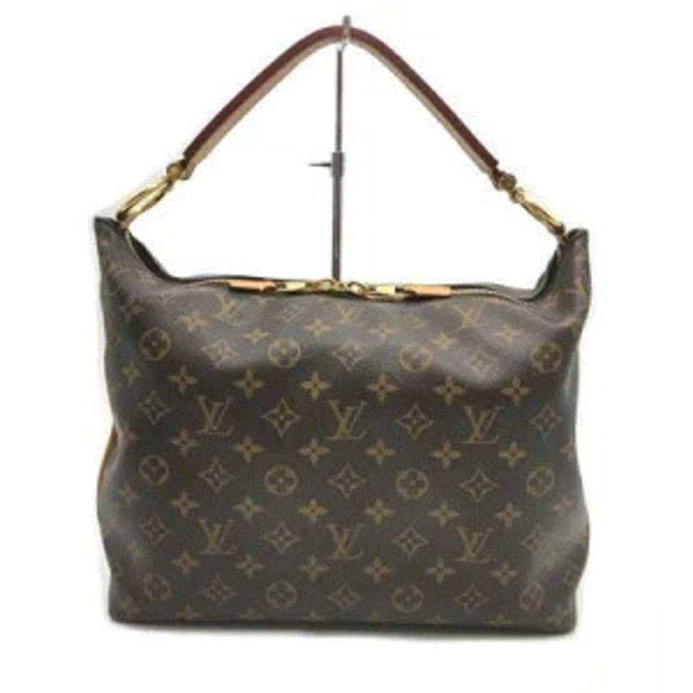 LOUIS VUITTON Sully Monogram Canvas Brown